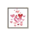 Picture of Red Hearts _GroupedProduct_Square_Mini_ _GroupedProduct_Square_Canvas_Framed_