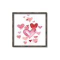 Picture of Red Hearts _GroupedProduct_Square_Mini_ _GroupedProduct_Square_Canvas_Framed_