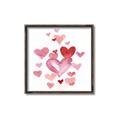 Picture of Red Hearts _GroupedProduct_Square_Mini_ _GroupedProduct_Square_Canvas_Framed_