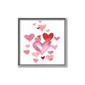 Picture of Red Hearts _GroupedProduct_Square_Mini_ _GroupedProduct_Square_Canvas_Framed_