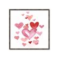 Picture of Red Hearts _GroupedProduct_Square_Mini_ _GroupedProduct_Square_Canvas_Framed_