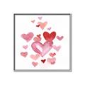 Picture of Red Hearts _GroupedProduct_Square_Mini_ _GroupedProduct_Square_Canvas_Framed_