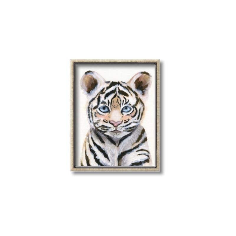 Picture of Tiger Babe _GroupedProduct_Rectangle_Portrait_Mini_ _GroupedProduct_Rectangle_Portrait_Canvas_Framed_