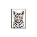 Picture of Tiger Babe _GroupedProduct_Rectangle_Portrait_Mini_ _GroupedProduct_Rectangle_Portrait_Canvas_Framed_