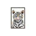 Picture of Tiger Babe _GroupedProduct_Rectangle_Portrait_Mini_ _GroupedProduct_Rectangle_Portrait_Canvas_Framed_