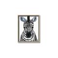 Picture of Zebra Babe _GroupedProduct_Rectangle_Portrait_Mini_ _GroupedProduct_Rectangle_Portrait_Canvas_Framed_