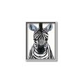 Picture of Zebra Babe _GroupedProduct_Rectangle_Portrait_Mini_ _GroupedProduct_Rectangle_Portrait_Canvas_Framed_