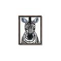 Picture of Zebra Babe _GroupedProduct_Rectangle_Portrait_Mini_ _GroupedProduct_Rectangle_Portrait_Canvas_Framed_
