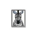 Picture of Zebra Babe _GroupedProduct_Rectangle_Portrait_Mini_ _GroupedProduct_Rectangle_Portrait_Canvas_Framed_