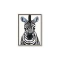 Picture of Zebra Babe _GroupedProduct_Rectangle_Portrait_Mini_ _GroupedProduct_Rectangle_Portrait_Canvas_Framed_