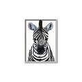Picture of Zebra Babe _GroupedProduct_Rectangle_Portrait_Mini_ _GroupedProduct_Rectangle_Portrait_Canvas_Framed_