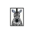Picture of Zebra Babe _GroupedProduct_Rectangle_Portrait_Mini_ _GroupedProduct_Rectangle_Portrait_Canvas_Framed_