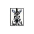 Picture of Zebra Babe _GroupedProduct_Rectangle_Portrait_Mini_ _GroupedProduct_Rectangle_Portrait_Canvas_Framed_