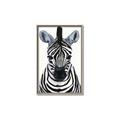 Picture of Zebra Babe _GroupedProduct_Rectangle_Portrait_Mini_ _GroupedProduct_Rectangle_Portrait_Canvas_Framed_
