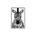 Picture of Zebra Babe _GroupedProduct_Rectangle_Portrait_Mini_ _GroupedProduct_Rectangle_Portrait_Canvas_Framed_