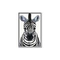 Picture of Zebra Babe _GroupedProduct_Rectangle_Portrait_Mini_ _GroupedProduct_Rectangle_Portrait_Canvas_Framed_