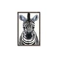 Picture of Zebra Babe _GroupedProduct_Rectangle_Portrait_Mini_ _GroupedProduct_Rectangle_Portrait_Canvas_Framed_