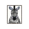 Picture of Zebra Babe _GroupedProduct_Rectangle_Portrait_Mini_ _GroupedProduct_Rectangle_Portrait_Canvas_Framed_