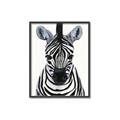 Picture of Zebra Babe _GroupedProduct_Rectangle_Portrait_Mini_ _GroupedProduct_Rectangle_Portrait_Canvas_Framed_