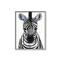 Picture of Zebra Babe _GroupedProduct_Rectangle_Portrait_Mini_ _GroupedProduct_Rectangle_Portrait_Canvas_Framed_