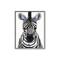 Picture of Zebra Babe _GroupedProduct_Rectangle_Portrait_Mini_ _GroupedProduct_Rectangle_Portrait_Canvas_Framed_