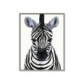 Picture of Zebra Babe _GroupedProduct_Rectangle_Portrait_Mini_ _GroupedProduct_Rectangle_Portrait_Canvas_Framed_