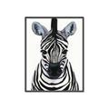 Picture of Zebra Babe _GroupedProduct_Rectangle_Portrait_Mini_ _GroupedProduct_Rectangle_Portrait_Canvas_Framed_