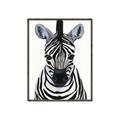 Picture of Zebra Babe _GroupedProduct_Rectangle_Portrait_Mini_ _GroupedProduct_Rectangle_Portrait_Canvas_Framed_