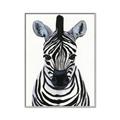 Picture of Zebra Babe _GroupedProduct_Rectangle_Portrait_Mini_ _GroupedProduct_Rectangle_Portrait_Canvas_Framed_