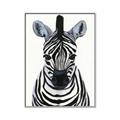 Picture of Zebra Babe _GroupedProduct_Rectangle_Portrait_Mini_ _GroupedProduct_Rectangle_Portrait_Canvas_Framed_