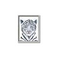 Picture of White Tiger Babe _GroupedProduct_Rectangle_Portrait_Mini_ _GroupedProduct_Rectangle_Portrait_Canvas_Framed_
