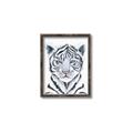 Picture of White Tiger Babe _GroupedProduct_Rectangle_Portrait_Mini_ _GroupedProduct_Rectangle_Portrait_Canvas_Framed_