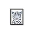 Picture of White Tiger Babe _GroupedProduct_Rectangle_Portrait_Mini_ _GroupedProduct_Rectangle_Portrait_Canvas_Framed_