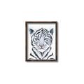 Picture of White Tiger Babe _GroupedProduct_Rectangle_Portrait_Mini_ _GroupedProduct_Rectangle_Portrait_Canvas_Framed_
