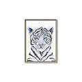 Picture of White Tiger Babe _GroupedProduct_Rectangle_Portrait_Mini_ _GroupedProduct_Rectangle_Portrait_Canvas_Framed_