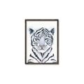 Picture of White Tiger Babe _GroupedProduct_Rectangle_Portrait_Mini_ _GroupedProduct_Rectangle_Portrait_Canvas_Framed_