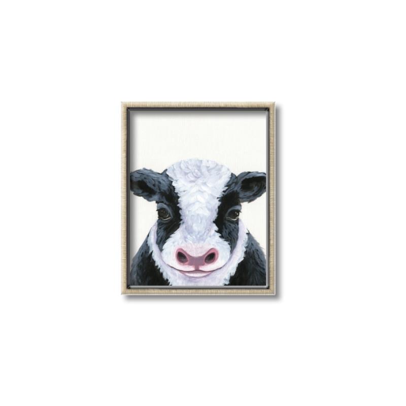 Picture of Big Farm Cow _GroupedProduct_Rectangle_Portrait_Mini_ _GroupedProduct_Rectangle_Portrait_Canvas_Framed_