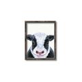 Picture of Big Farm Cow _GroupedProduct_Rectangle_Portrait_Mini_ _GroupedProduct_Rectangle_Portrait_Canvas_Framed_