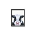 Picture of Big Farm Cow _GroupedProduct_Rectangle_Portrait_Mini_ _GroupedProduct_Rectangle_Portrait_Canvas_Framed_