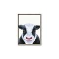 Picture of Big Farm Cow _GroupedProduct_Rectangle_Portrait_Mini_ _GroupedProduct_Rectangle_Portrait_Canvas_Framed_