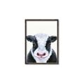 Picture of Big Farm Cow _GroupedProduct_Rectangle_Portrait_Mini_ _GroupedProduct_Rectangle_Portrait_Canvas_Framed_