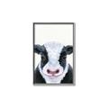 Picture of Big Farm Cow _GroupedProduct_Rectangle_Portrait_Mini_ _GroupedProduct_Rectangle_Portrait_Canvas_Framed_