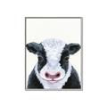 Picture of Big Farm Cow _GroupedProduct_Rectangle_Portrait_Mini_ _GroupedProduct_Rectangle_Portrait_Canvas_Framed_