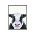 Picture of Big Farm Cow _GroupedProduct_Rectangle_Portrait_Mini_ _GroupedProduct_Rectangle_Portrait_Canvas_Framed_