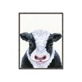 Picture of Big Farm Cow _GroupedProduct_Rectangle_Portrait_Mini_ _GroupedProduct_Rectangle_Portrait_Canvas_Framed_
