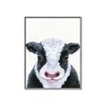 Picture of Big Farm Cow _GroupedProduct_Rectangle_Portrait_Mini_ _GroupedProduct_Rectangle_Portrait_Canvas_Framed_