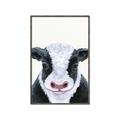 Picture of Big Farm Cow _GroupedProduct_Rectangle_Portrait_Mini_ _GroupedProduct_Rectangle_Portrait_Canvas_Framed_