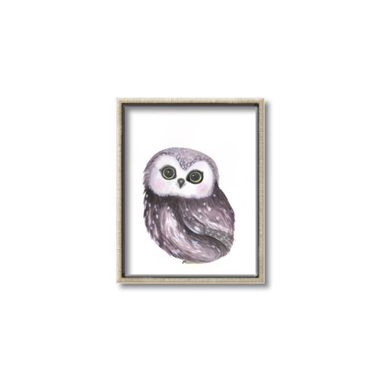Picture of Little Farm Owl _GroupedProduct_Rectangle_Portrait_Mini_ _GroupedProduct_Rectangle_Portrait_Canvas_Framed_