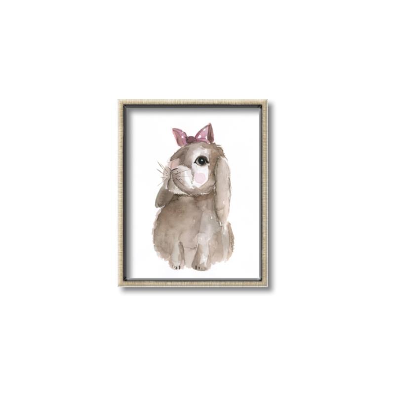 Picture of Bunny Bow _GroupedProduct_Rectangle_Portrait_Mini_ _GroupedProduct_Rectangle_Portrait_Canvas_Framed_