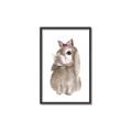Picture of Bunny Bow _GroupedProduct_Rectangle_Portrait_Mini_ _GroupedProduct_Rectangle_Portrait_Canvas_Framed_